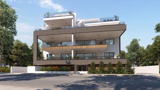 Front of Apartments