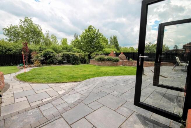 Rear garden