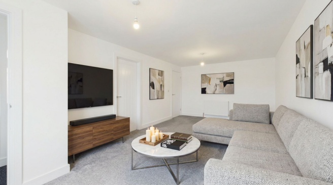 Lounge - This image has been virtually staged using AI to show potential layout and furnishings