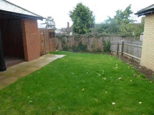 Rear garden