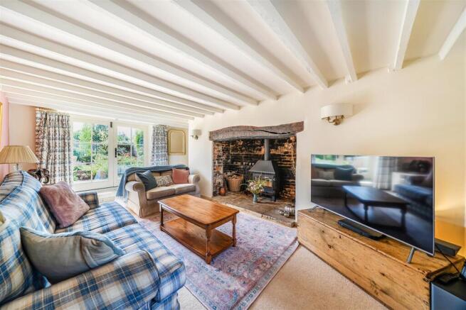 Sitting Room with woodburner