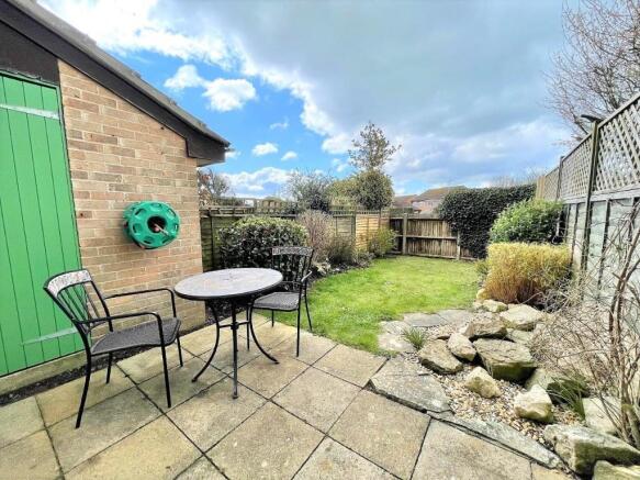 Rear garden