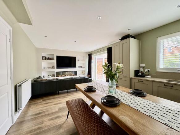 kitchen dining living room