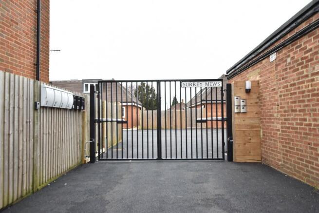 Gated entrance