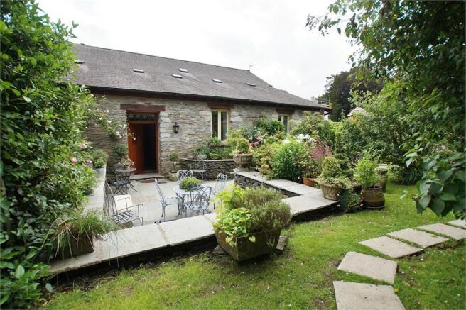 Rear of property
