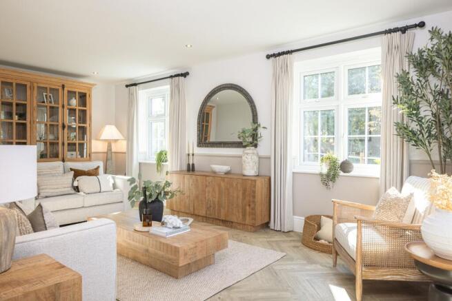 Lounge in the Shaftesbury detached four bedroom home