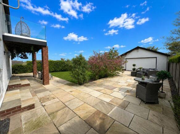 Rear of Property