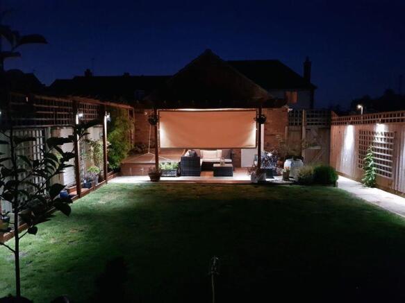 Rear Garden Night