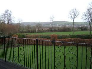 from bedroom balcony