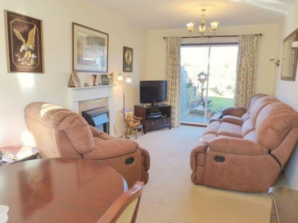 Dining area looking