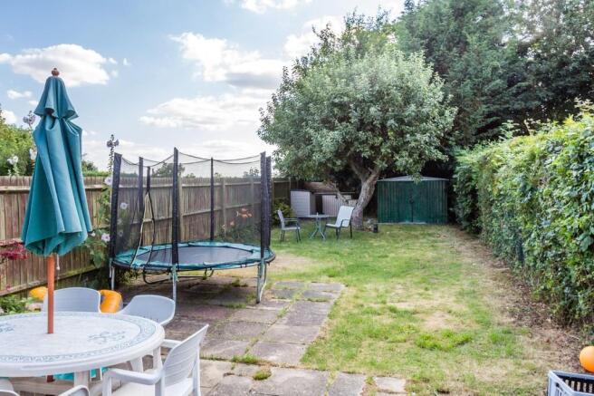 Rear garden