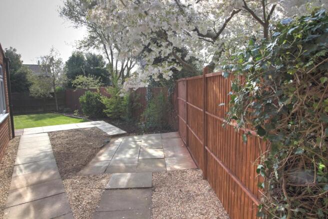 Rear garden