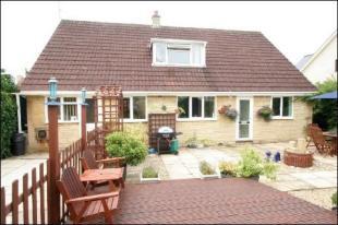 Rear of property