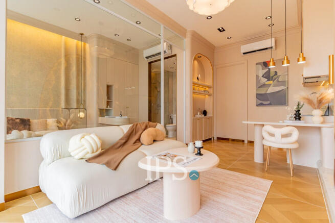 1 Bedroom Condo For Sale Type C - Time Square 11, BKK3, Phnom Penh