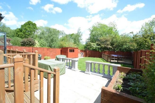 Rear garden