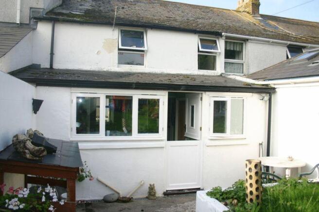 Rear of the property