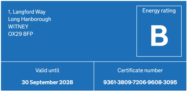EPC rating B