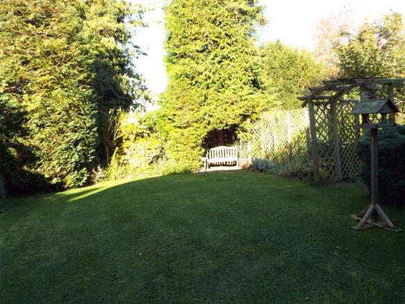 Rear garden