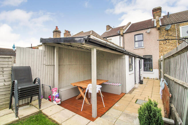 Covered Seating Area
