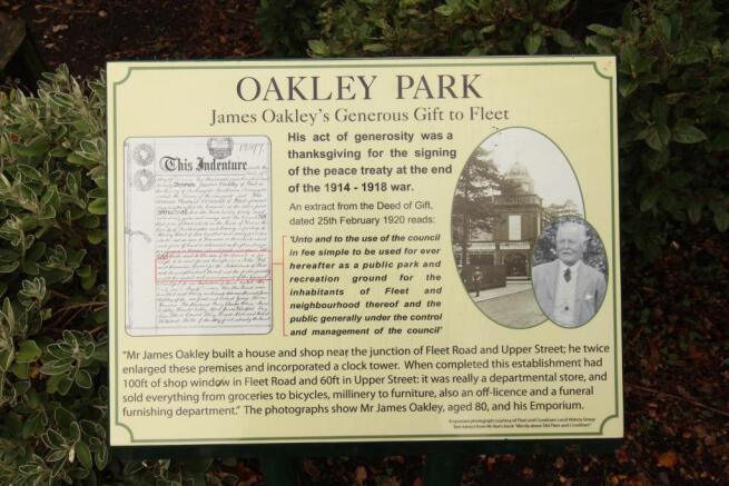 close to Oakley Park