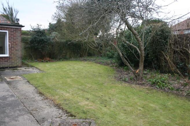 Rear garden