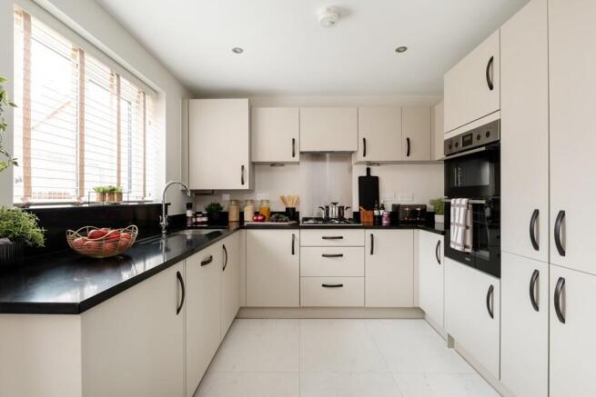 The kitchen can be personalised to your tastes