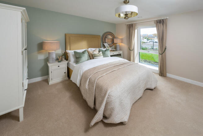 Show home bedroom