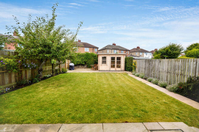 Rear garden