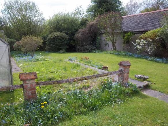 Rear garden