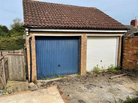 Twin Garages at rear