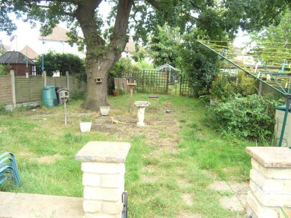 Rear garden