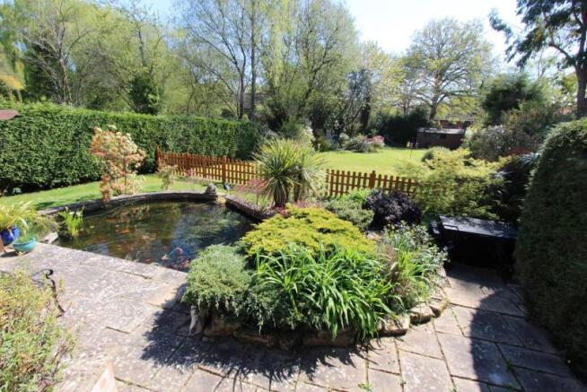 Rear garden