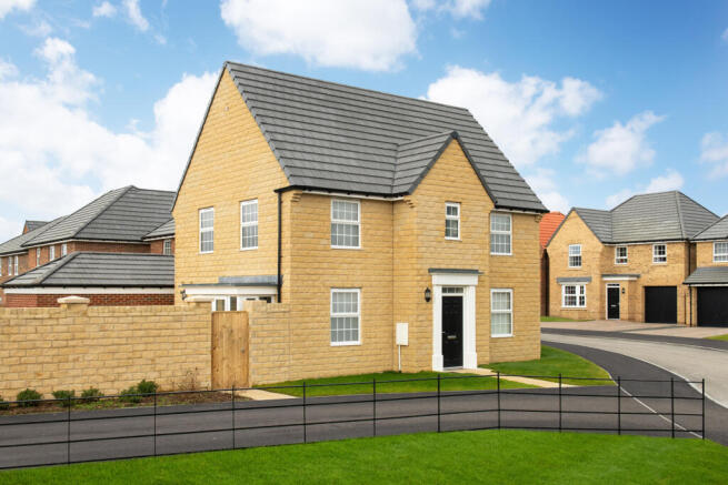 Outside view 4 bedroom detached Hollinwood home