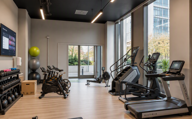 CGI imagery gym