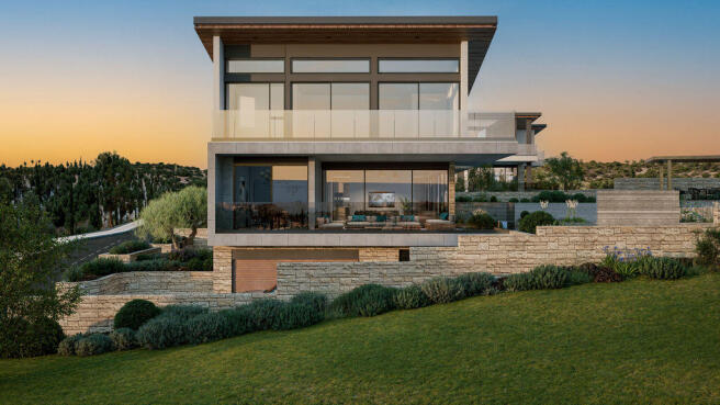 Side View Of Villa