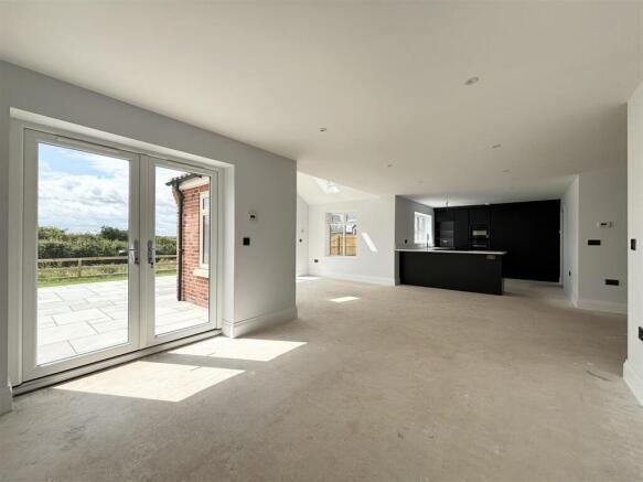 Open Plan Kitchen Dining Living Area