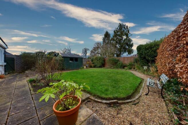 Rear garden