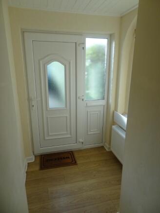 Modern hallway.