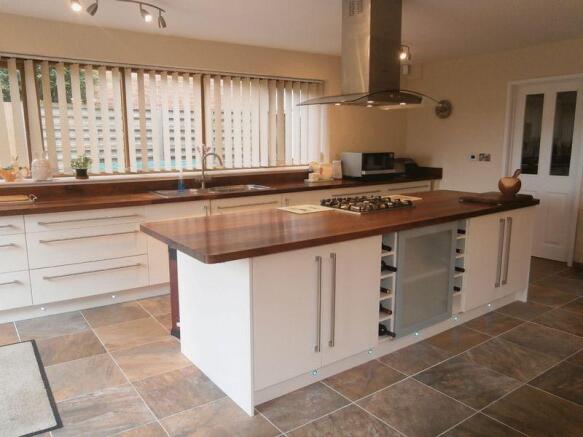 Open plan kitchen