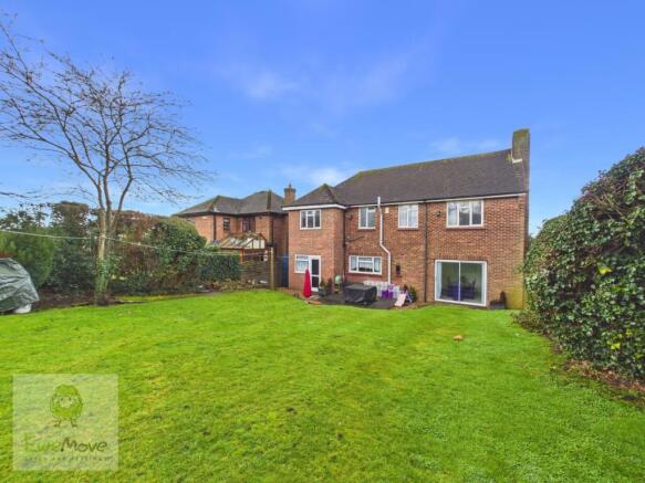 View of the back of the property