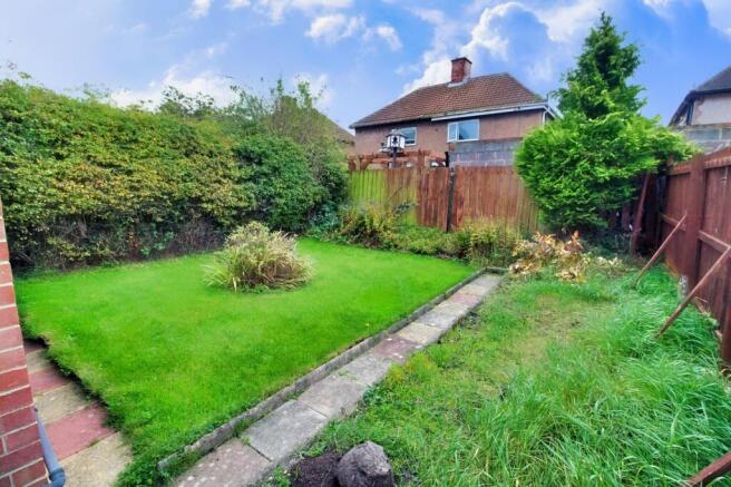 Rear garden