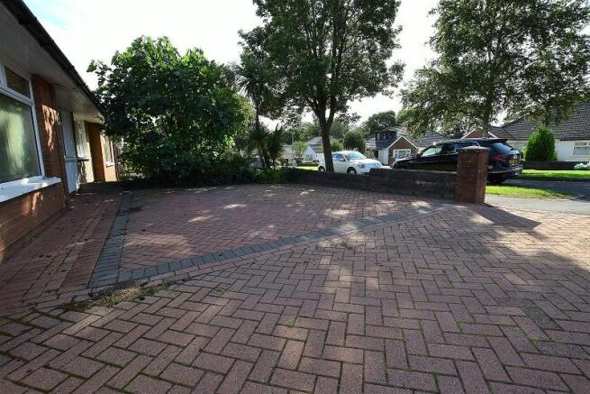 Driveway and entrance