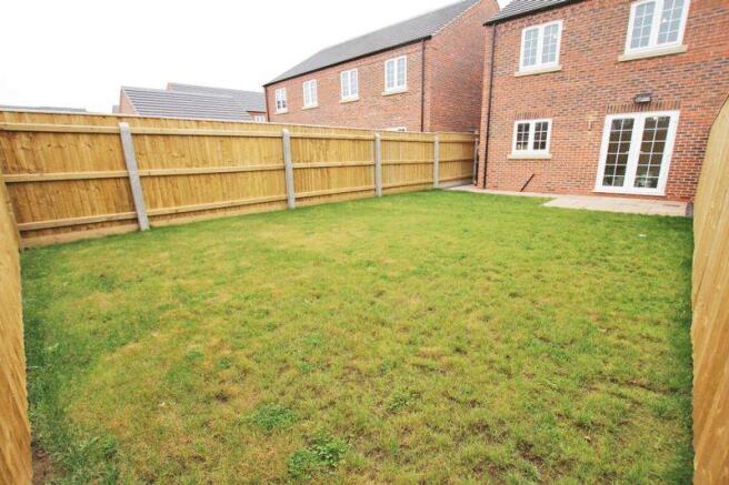 Rear garden