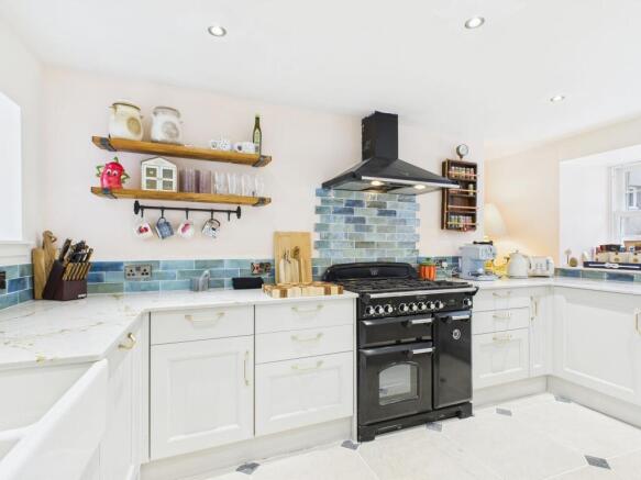 Open plan kitchen living room