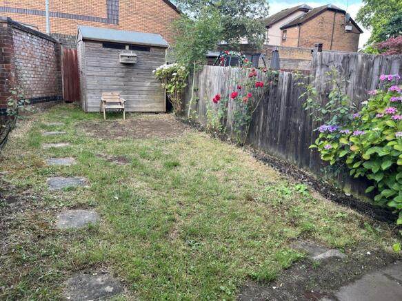 Rear garden
