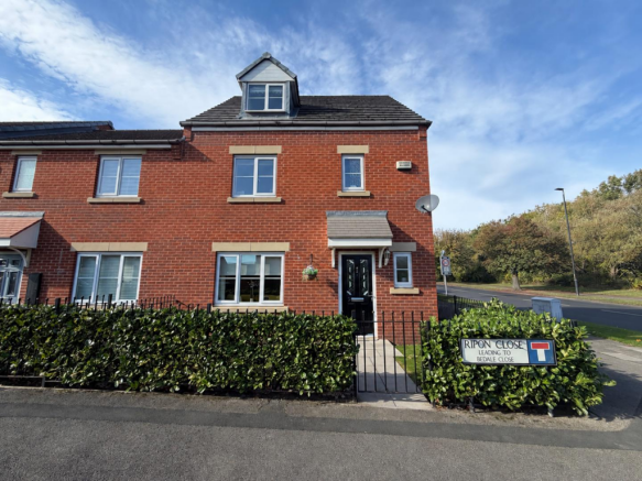 4-bed terraced on Ripon Close, Hartlepool, £205,000