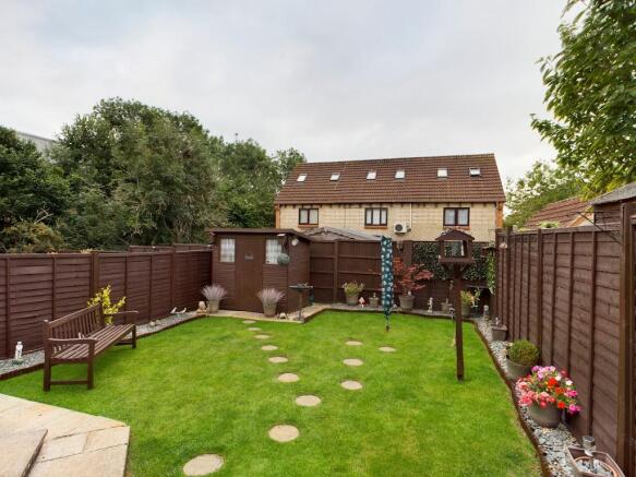 Rear garden