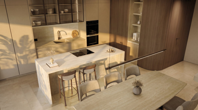 Aerea cocina tipo A