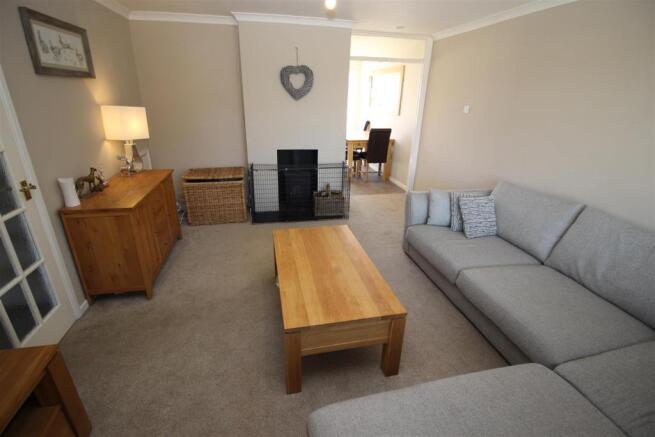 Sitting Room with Wood burner