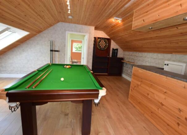 Games room / 4th bed